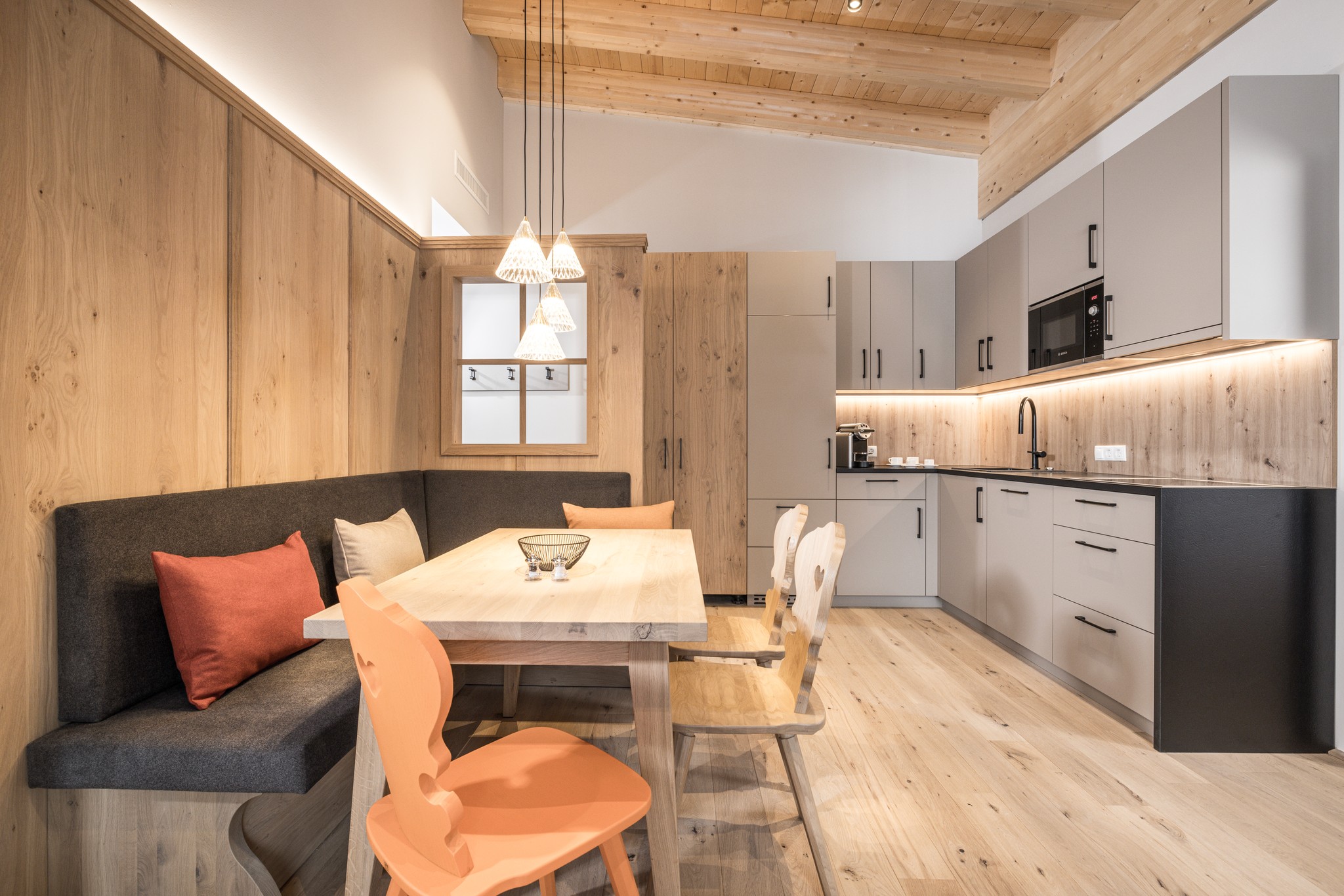 Wohnbereich der Wildschoenau Appartements